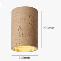 Plafonnier LED Wabi-Sabi Style en résine pour salon chambre allée couloir entrée | Marco Lucetti