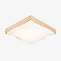 Plafonnier LED WaveWood_square. | Marco Lucetti