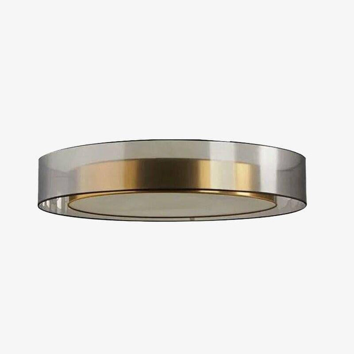 Plafonnier Loft doré LED Design | Marco Lucetti
