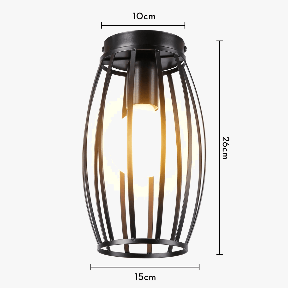 Plafonnier Loft Industriel Moderne | Marco Lucetti