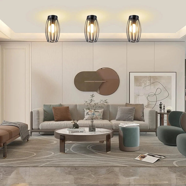 Plafonnier Loft Industriel Moderne | Marco Lucetti