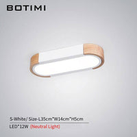 Plafonnier Loft : LED en bois aux formures arrondies | Marco Lucetti Blanc / S / Non