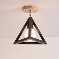 Plafonnier Loft Nordique LED USA | Marco Lucetti Style B noir sans ampoule