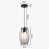 Plafonnier Loft Industriel Moderne
