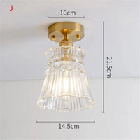 Plafonnier Loft Vintage en verre nordique - Moderne et Rétro | Marco Lucetti J.