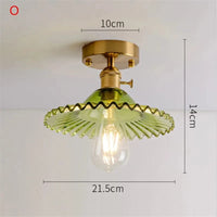 Plafonnier Loft Vintage en verre nordique - Moderne et Rétro | Marco Lucetti Ô