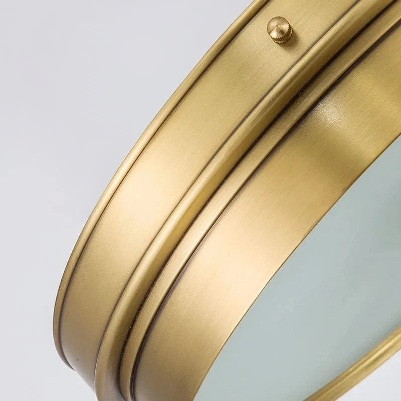 Plafonnier Luminaire Vintage Laiton LED - Éclairage Moderne pour Salon, Chambre ou Bureau | Marco Lucetti