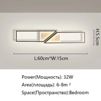 Plafonnier Lumineux Rectangulaire Minimal | Marco Lucetti