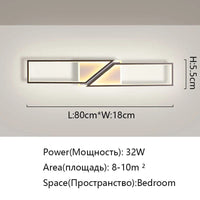 Plafonnier Lumineux Rectangulaire Minimal | Marco Lucetti