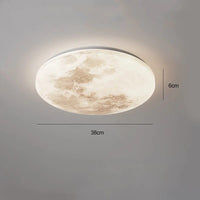 Plafonnier Lune Minimaliste Élégant | Marco Lucetti D38cm / Chaud