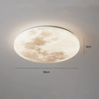 Plafonnier Lune Minimaliste Élégant | Marco Lucetti D56cm / Chaud