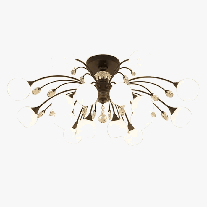 Plafonnier Luxe Cristal Phare - Élégance Brillante | Marco Lucetti