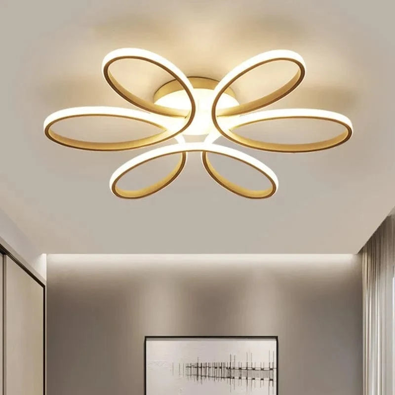 Plafonnier Luxe Moderne LED Fleurs | Marco Lucetti