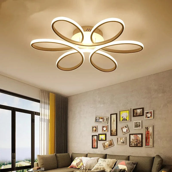 Plafonnier Luxe Moderne LED Fleurs | Marco Lucetti