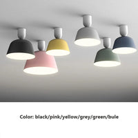 Plafonnier LED nordique en métal - Style Moderne