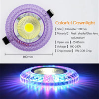 Plafonnier magique LED Downlight Cob Arc-en-ciel RGB | Marco Lucetti
