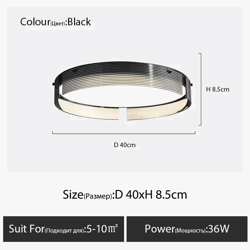 Plafonnier minimaliste | Marco Lucetti