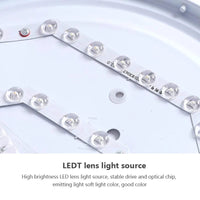 Plafonnier moderne à LEDs double couche en aluminium avec télécommande - Luminex | Marco Lucetti