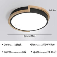 Plafonnier moderne à LEDs lumière Macaron pour maison, chambre, salon et salle à manger | Marco Lucetti