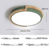 Plafonnier moderne à LEDs lumière Macaron pour maison, chambre, salon et salle à manger | Marco Lucetti