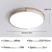 Plafonnier moderne à LEDs lumière Macaron pour maison, chambre, salon et salle à manger | Marco Lucetti