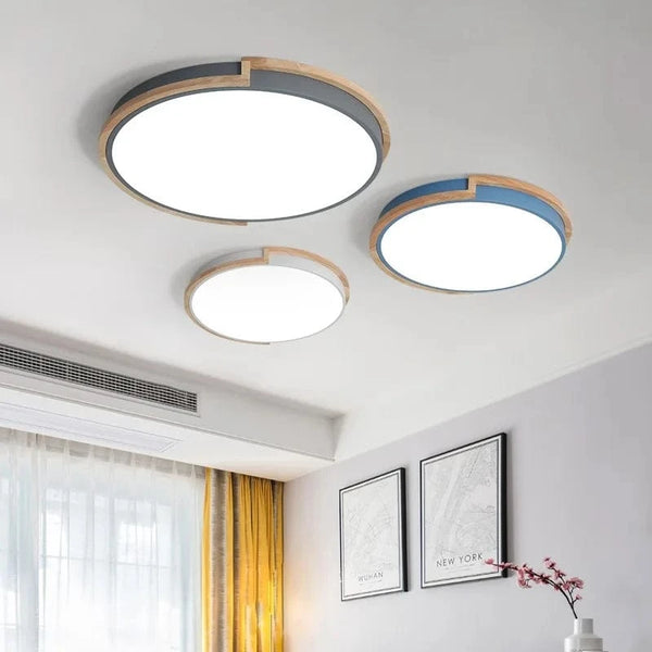 Plafonnier moderne à LEDs lumière Macaron pour maison, chambre, salon et salle à manger | Marco Lucetti