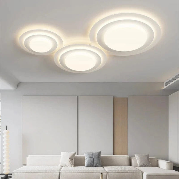 Plafonnier moderne à LEDs lumière minimaliste carré pour chambre et salon - éclairage intérieur | Marco Lucetti