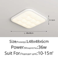 Plafonnier moderne Crème Bulle - Protection des yeux | Marco Lucetti