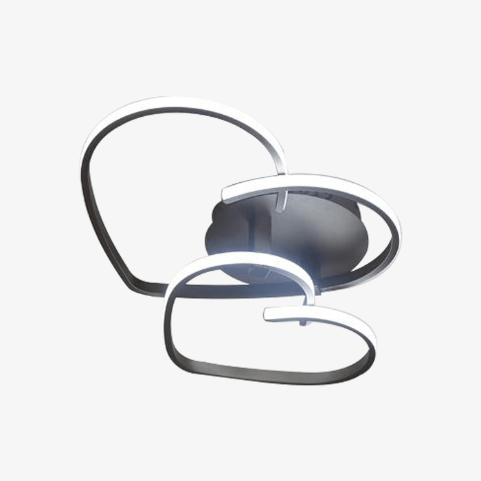Plafonnier LED "Coeur Moderne"