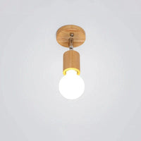 Plafonnier moderne en bois nordique avec LED pour intérieur | Marco Lucetti