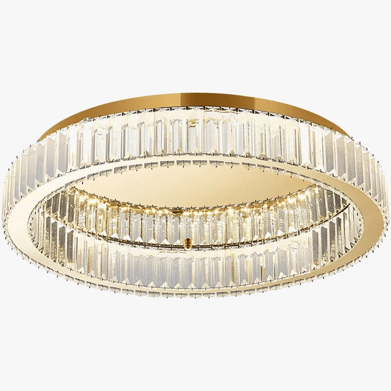 Plafonnier moderne en cristal LED pour une décoration intérieure sophistiquée | Marco Lucetti