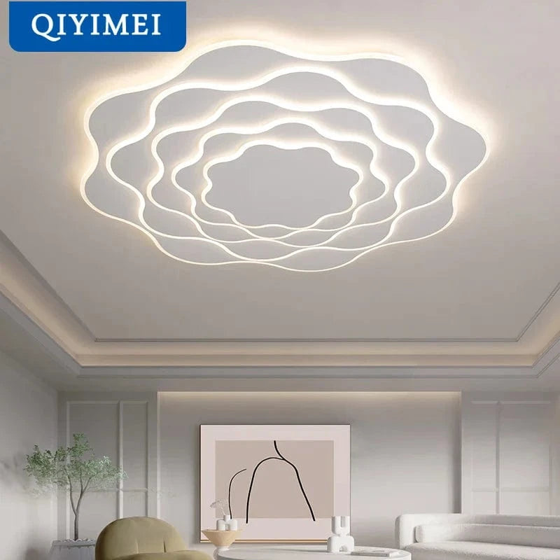Plafonnier Moderne en Fer Acrylique LED Dimmable - Éclairage Intérieur SofTech | Marco Lucetti