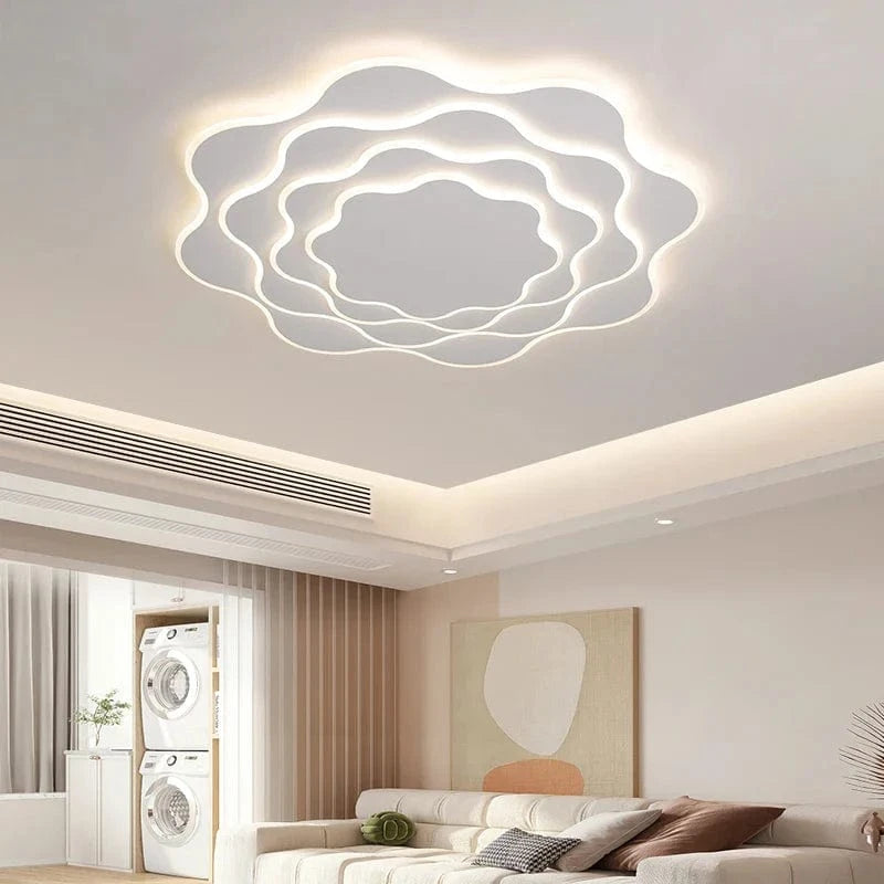 Plafonnier Moderne en Fer Acrylique LED Dimmable - Éclairage Intérieur SofTech | Marco Lucetti