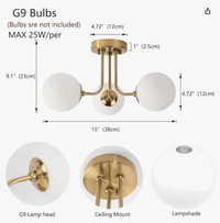 Plafonnier moderne en fer forgé | Lampe de porche avec abat-jour sphérique en verre blanc | Marco Lucetti