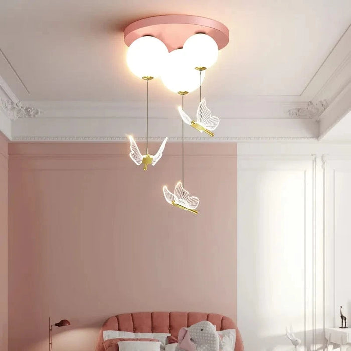 Plafonnier moderne et romantique - Boule papillon magnifique | Marco Lucetti