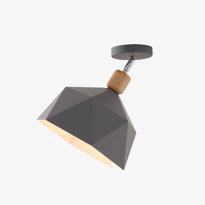Plafonnier LED Garino en métal modernifié