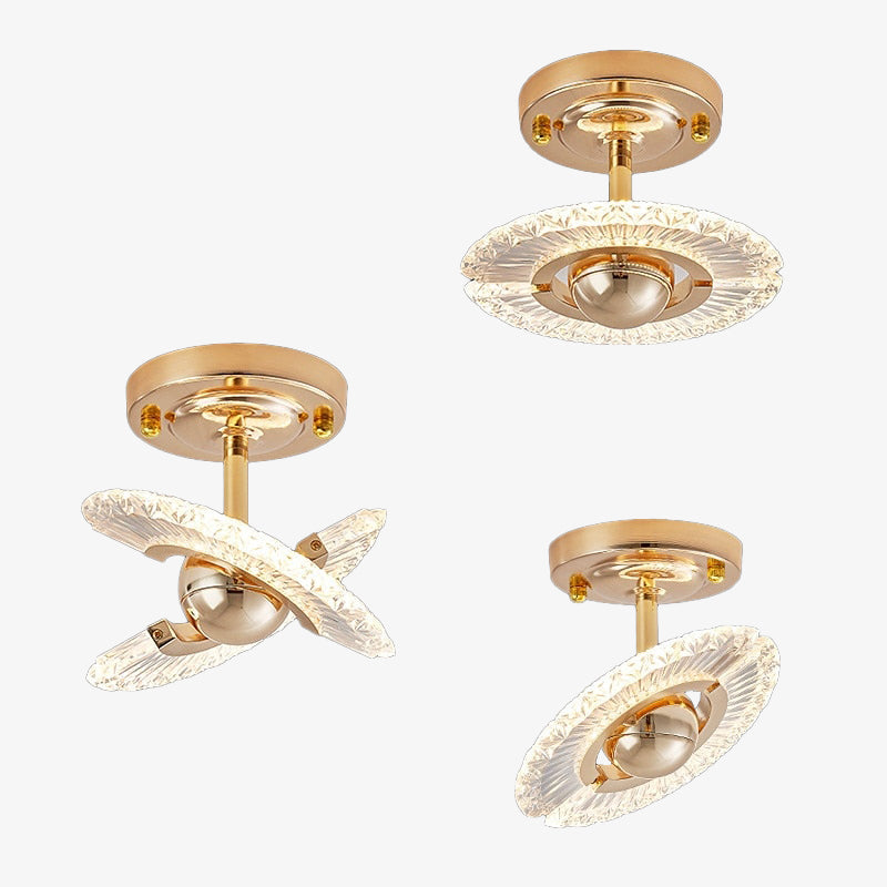 Plafonnier LED Crystal Luxe
