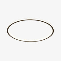Plafonnier LED Marisol : Style Moderne en Anneau Métallique