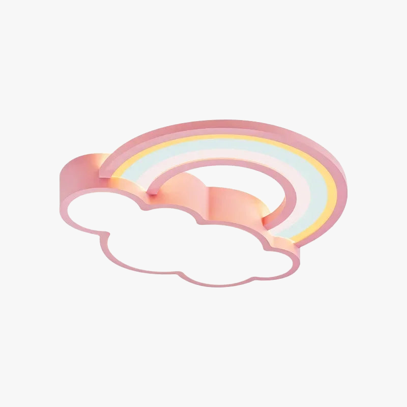Plafonnier LED Nuage Arc-en-ciel Nordique Moderne