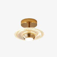Plafonnier LED de luxe en verre Armaton