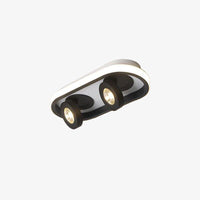 Plafonnier LED ovale rotatif - Charly