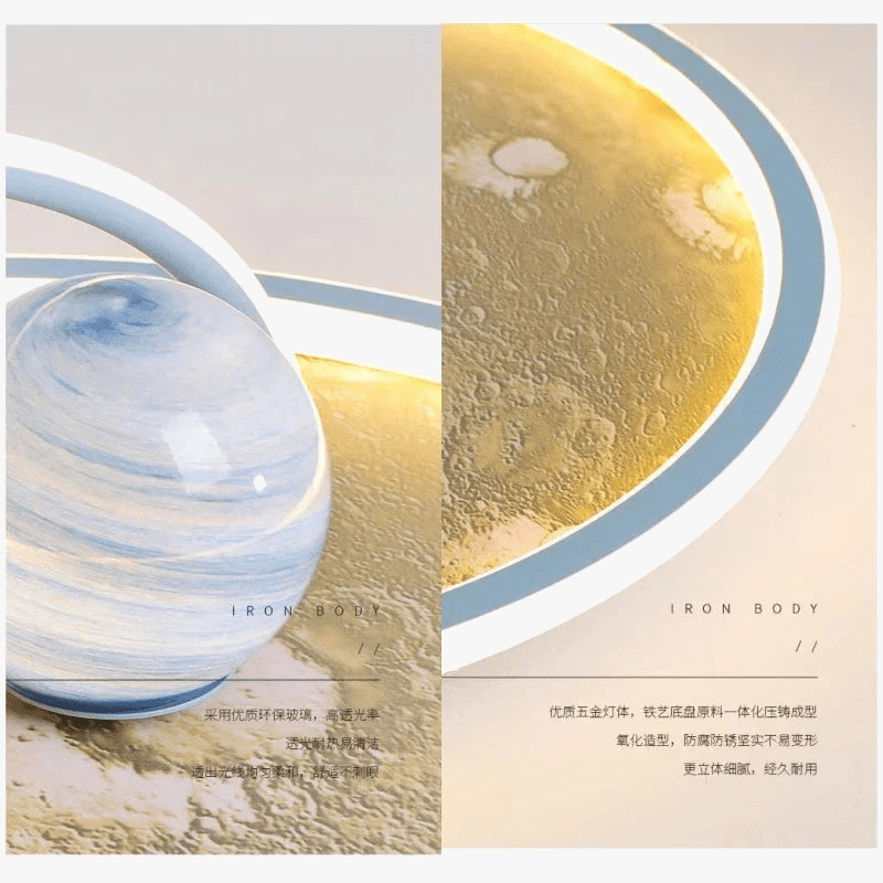 Plafonnier moderne LED pour enfants - Lustre chambre d'enfant - Éclairage chambre filles et garçons 

 | Marco Lucetti