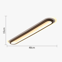 Plafonnier Moderne LED Surface Montée avec Lumière Intégrée | Marco Lucetti