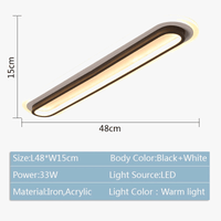 Plafonnier Moderne LED Surface Montée avec Lumière Intégrée | Marco Lucetti