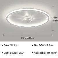Plafonnier LED moderne pour un intérieur décoratif de maison