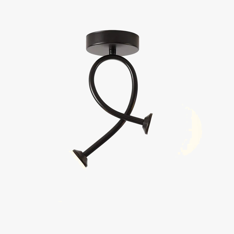 Plafonnier moderne minimaliste en verre - Éclairage intérieur de qualité