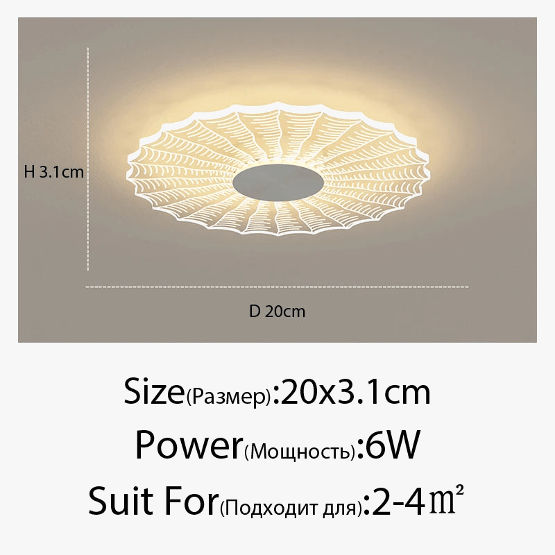 Plafonnier Moderne Minimaliste Fleur Créatif | Marco Lucetti
