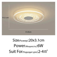 Plafonnier Moderne Minimaliste Fleur Créatif | Marco Lucetti X2109-20J / 3 couleurs pas de télécommande