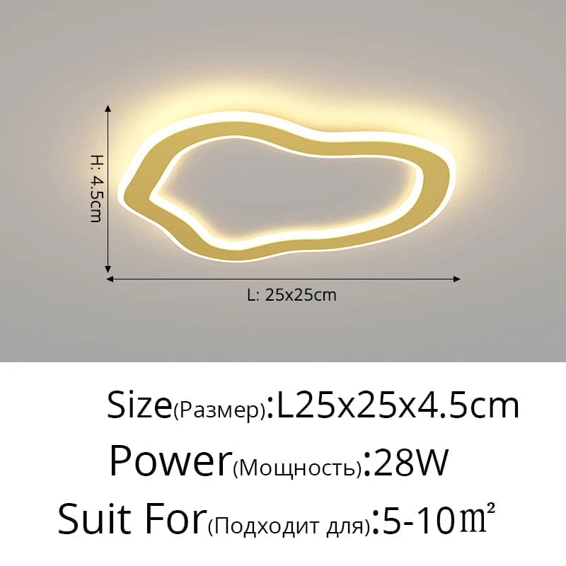 Plafonnier moderne minimaliste pour allée et balcon - Luminovia | Marco Lucetti