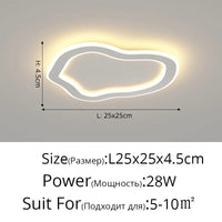 Plafonnier moderne minimaliste pour allée et balcon - Luminovia | Marco Lucetti